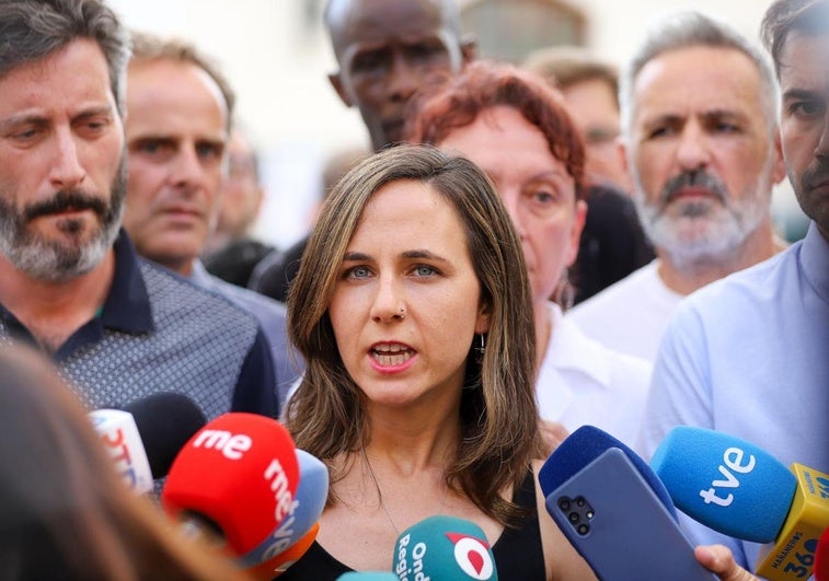 Belarra: «Torre Pacheco sufre los golpes del terrorismo racista de extrema derecha»